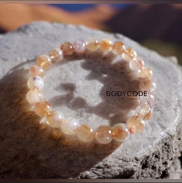Brazilian Citrine Bracelet unheated 
₹- 2500/-