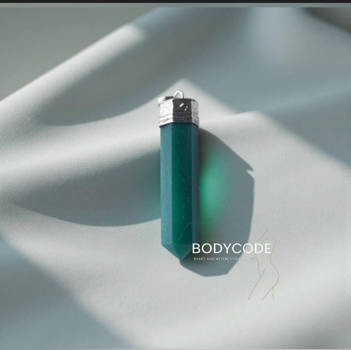 Green Jade Pendant for nervous system & channel passion , Filtration organs 
₹ - 1500/- + Certificate