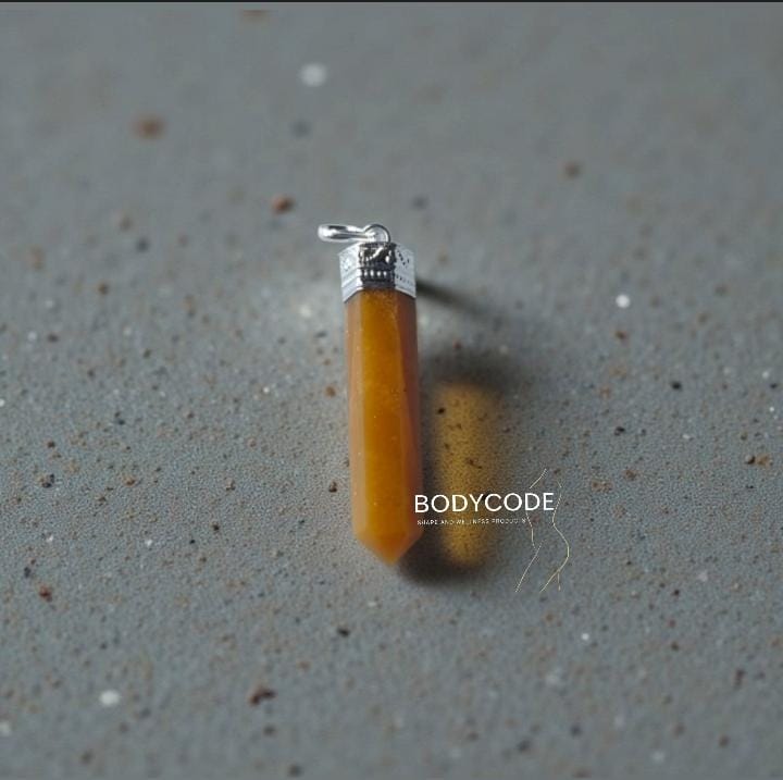 Yellow Aventurine Pendant for solar plexus Chakra prmote Joy & Creativity boost personal Power
₹ - 1500/- + Certificate