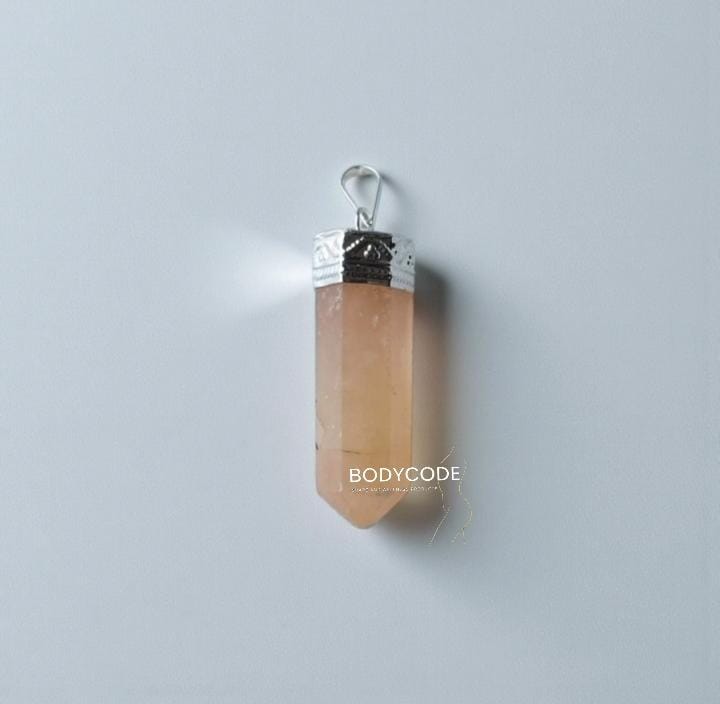 Orange Selenite Pendant for Cleansing 
₹- 1500/- + Certificate