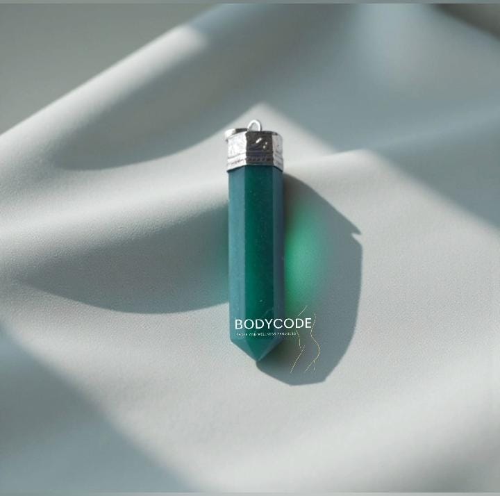 Green Jade Pendant for good luck and friendship. Body filtration 
₹ - 1500/- + Certificate