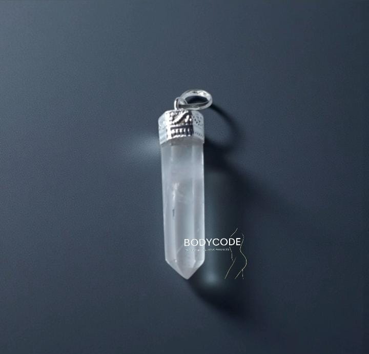 Clear Quartz pendant 
₹ - 1500/- + certificate