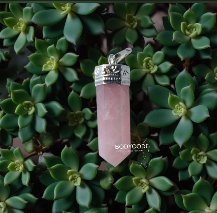 Rose Quartz Pendant for heart Chakra & LOVE 
₹ - 1500/- + Certificate